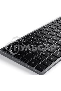 Клавиатура беспроводная Satechi Slim X2 Bluetooth Backlit Keyboard, Bluetooth, Серый ST-BTSX2M-RU