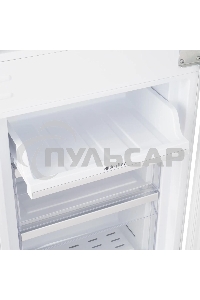 Встраиваемый холодильник Hyundai HBR 1785 2-хкамерн. белый