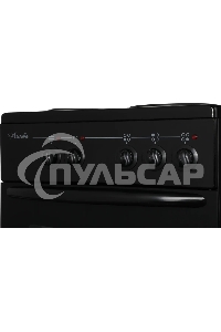 Плита электрическая Лысьва ЭП 301 МС черный, конфорок 3 электрических, духовка 57 л, 50 см x 85 см x 60 см (без крышки)