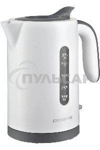 Чайник электрический Polaris PWK 1220C Water Way Pro 1.2л. 2200Вт белый корпус: пластик (PWK 1220C)
