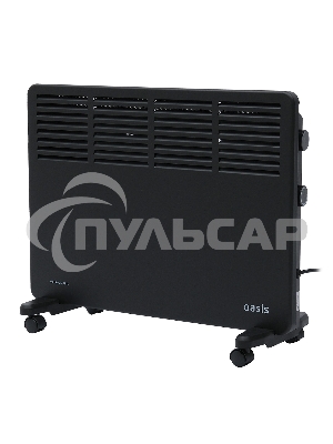 Конвектор Oasis KM-15B черный, 1500 Вт, 20 м2, термостат