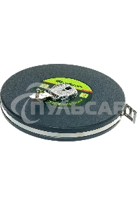 Рулетка СИБРТЕХ 31263геодезическая 50 мх13мм закрытый корпус фиберглассовая лента