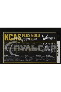 Блок питания Aerocool / Formula ATX 750W AC KCAS PLUS GOLD 750W RGb 80 PLUS gold (20+4pin) APFC 120мм fan color LED 8xSATA RTL