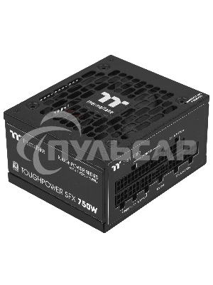 Блок питания Thermaltake SFX 750W Toughpower SFX750 Gen.5 80 PLUS platinum (20+4pin) APFC 90мм fan 8xSATA Cab Manag RTL