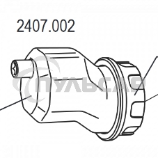 Эксцентриковая насадка ИНТЕРСКОЛ для КомбиМАКС 2407.002