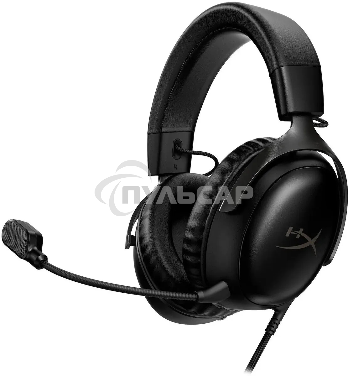 Наушники с микрофоном HyperX Cloud III черный мониторные Radio оголовье (77Z45AA)