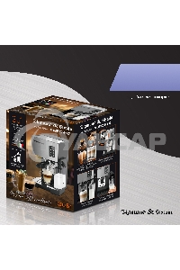 Кофеварка рожковая Zigmund & Shtain ZCM-887 черный/стальной, исп. кофе - молотый, 1.4 л. 1500 Вт, 20 бар