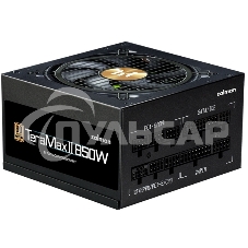 Блок питания Zalman TeraMax II 850W Retai (ZM850-TMX2), 850Вт, 80 PLUS Gold, 120мм, модульный, черный