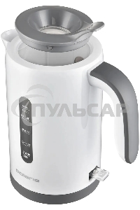 Чайник электрический Polaris PWK 1220C Water Way Pro 1.2л. 2200Вт белый корпус: пластик (PWK 1220C)
