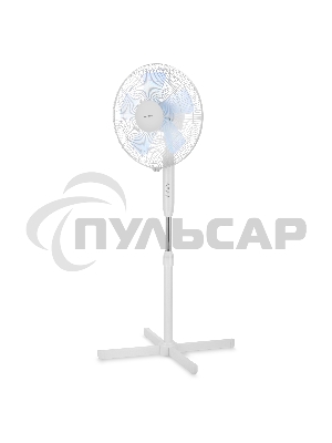 Вентилятор напольный Coolfort CF-2029 40Вт скоростей:3 белый