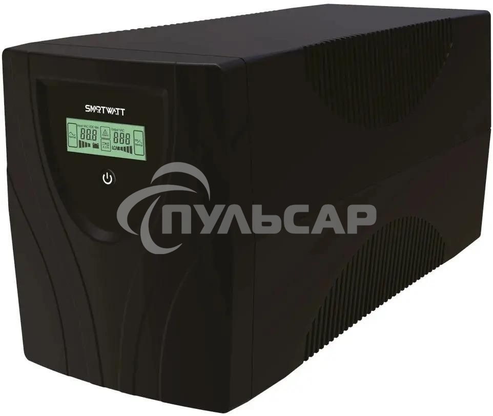 Источник бесперебойного питания Smartwatt UNI PRO LCD 2000 1400Вт 2000ВА черный