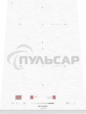 Индукционная варочная панель Hyundai HHI 3752 WG, белый