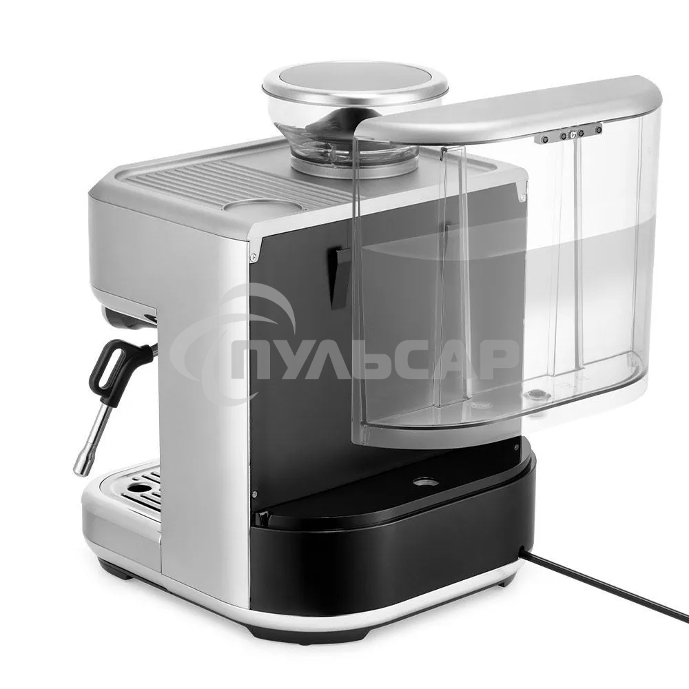 Кофеварка рожковая Kitfort КТ-7113 нержавеющая сталь, исп. кофе - молотый/зерновой, 2.3 л, 1770 Вт, 15 бар