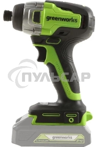 Винтоверт ударный аккумуляторный GreenWorks GD24ID3, 24V, бесщеточный, без АКБ и ЗУ (3802807)