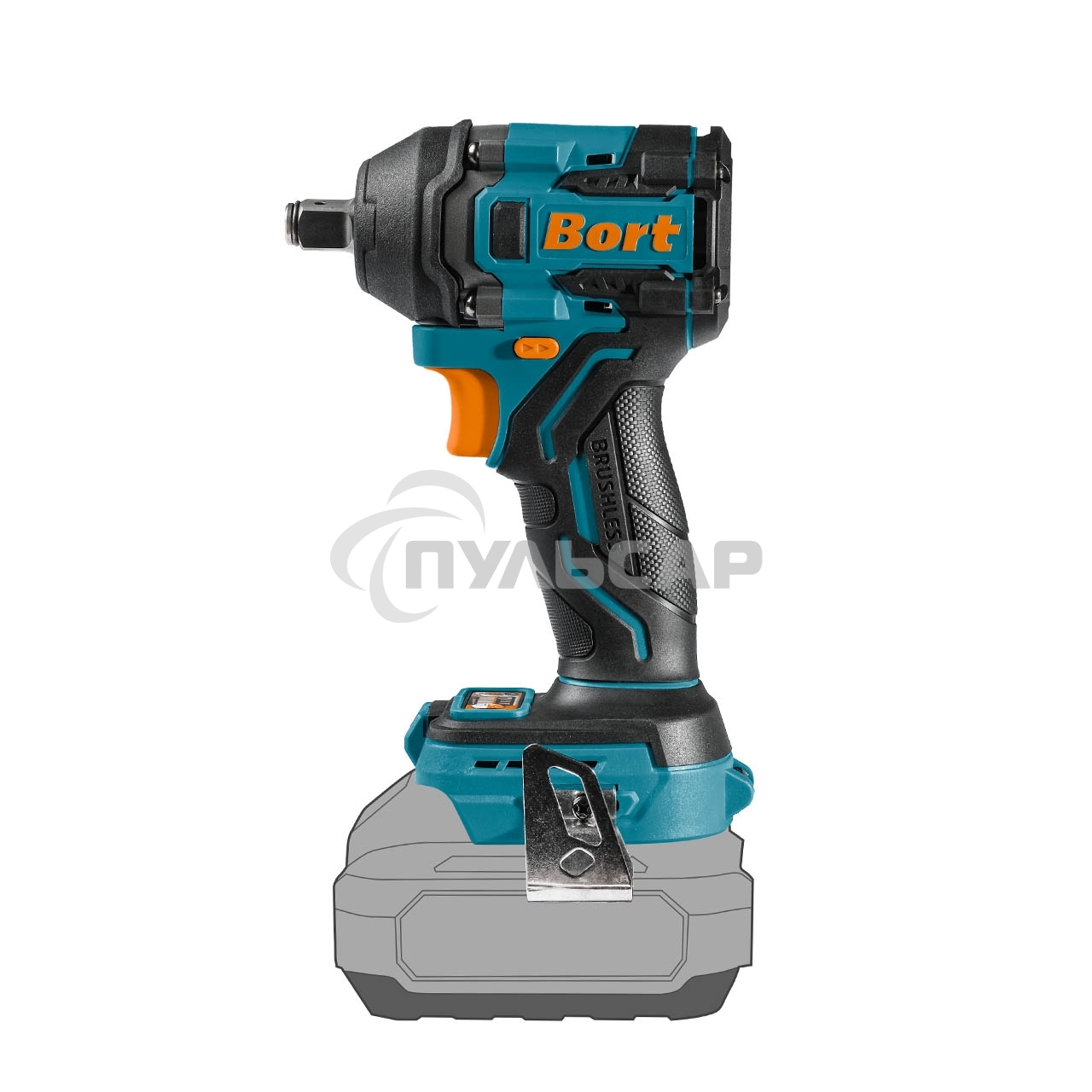 Гайковерт аккумуляторный Bort BSR-21U-S (420Нм; без АКБ и ЗУ)