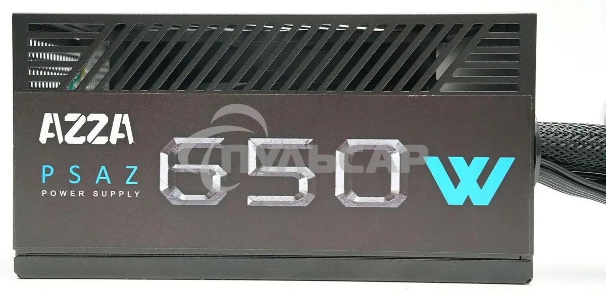Блок питания Azza PSAZ-650B, 650вт, 80 PLUS Bronze, 120мм, черный
