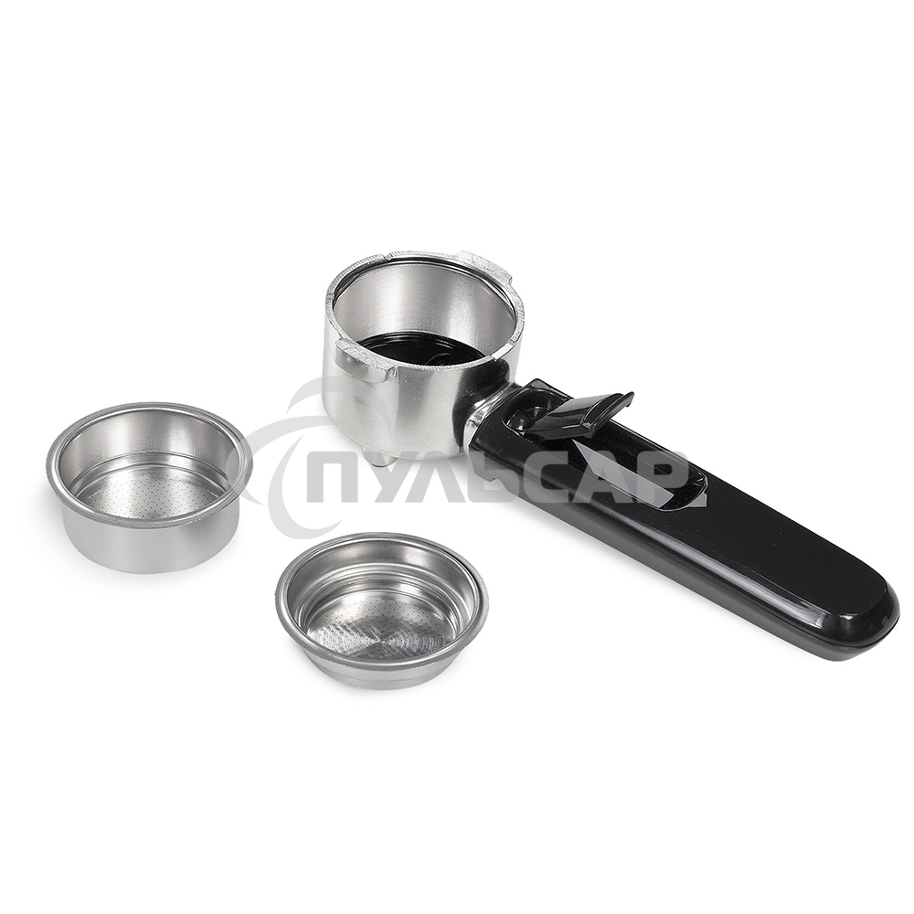 Кофеварка рожковая Zigmund & Shtain ZCM-887 черный/стальной, исп. кофе - молотый, 1.4 л. 1500 Вт, 20 бар