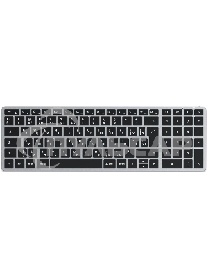 Клавиатура беспроводная Satechi Slim X2 Bluetooth Backlit Keyboard, Bluetooth, Серый ST-BTSX2M-RU