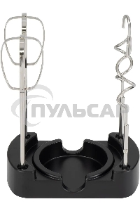 Миксер ручной Rondell RDE-1354 800Вт черный/серебристый