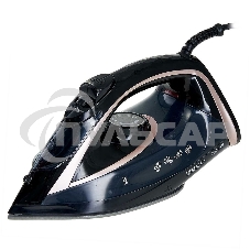 Утюг DELTA LUX DE-3001 черный с бронзовым, 2000 Вт