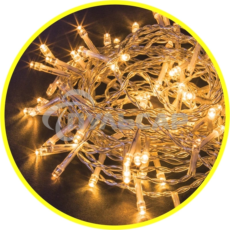 Гирлянда Navigator NGF-S01-100WW-5-6.5m-230-C8-TR-IP20