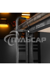 Струбцина Denzel F-образная, 100x400 мм, кованая