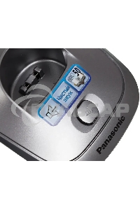 Телефон беспроводной (DECT) Panasonic KX-TG2511RUM (металик) АОН, Caller ID,спикерфон на трубке,переход в Эко режим одним нажатием