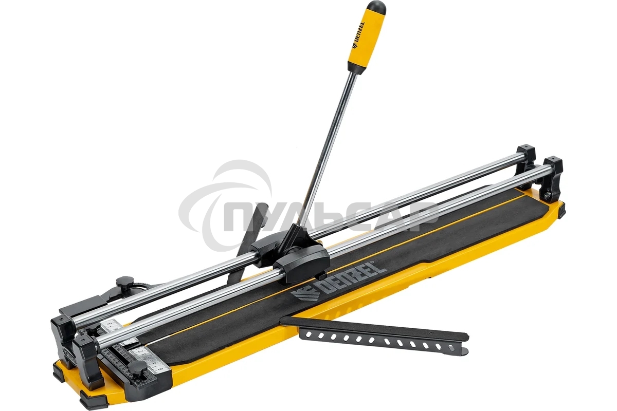 Плиткорез 800х14мм, цельнометал. напр., каретка на подш., стальная станина, рукоятка-пенал Denzel