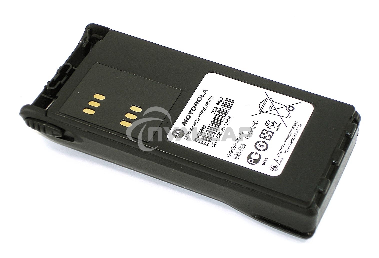 Аккумулятор для Motorola GP340 HT750 HT1200 (HNN4002) 2100mAh 7.2V Ni-Mh усиленный