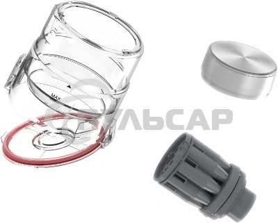 Пылесос Vitek VT-CLSAQUA_RAPID 470Вт серый стальной/серебристый