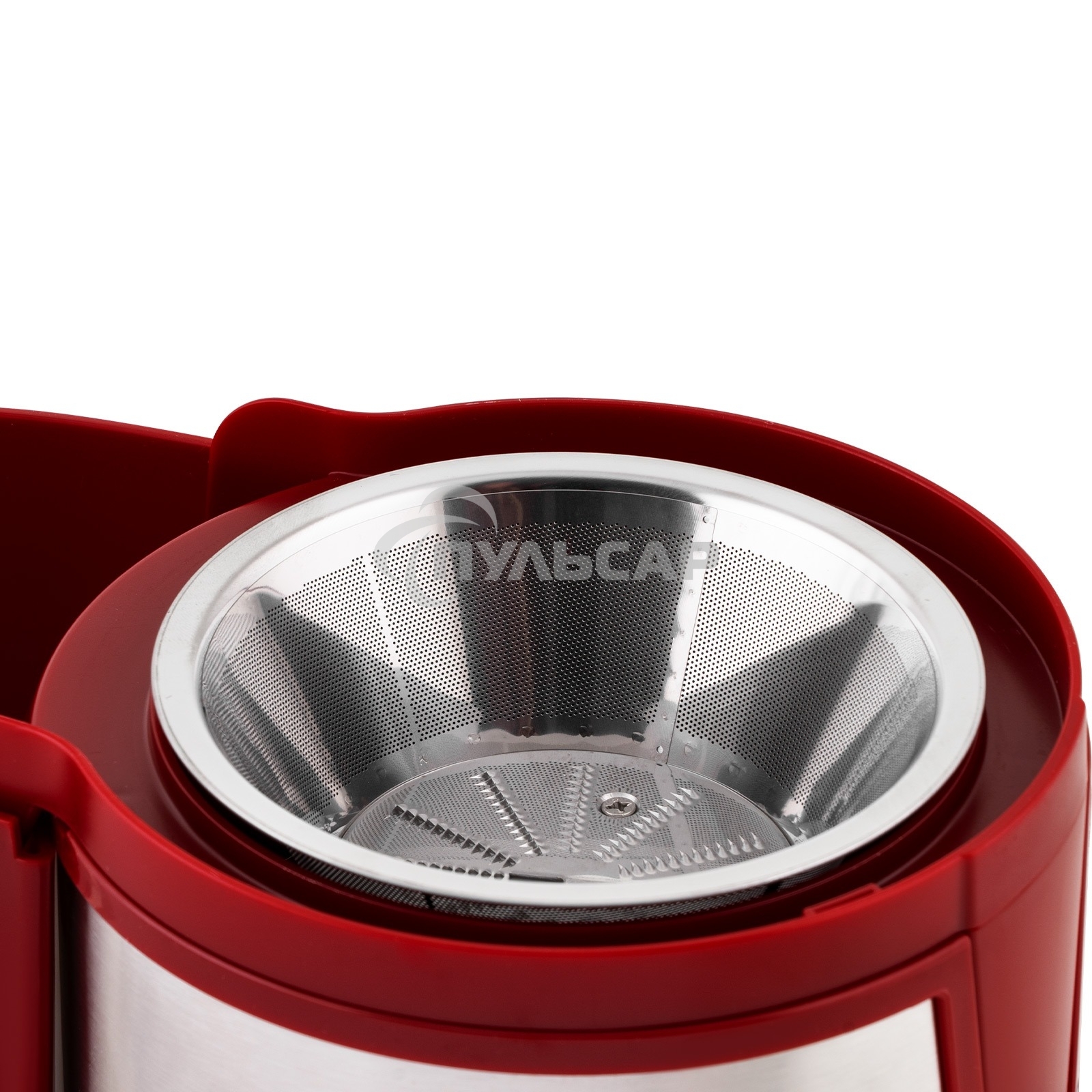 Соковыжималка центробежная Galaxy Line GL 0816 850Вт рез.сок.:550мл. красный/серебристый