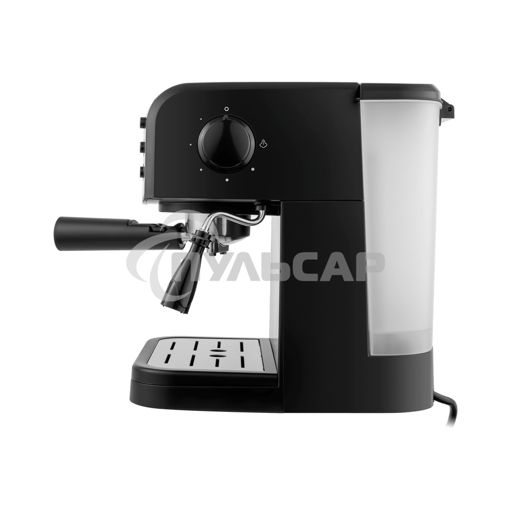 Кофеварка рожковая Maunfeld MF-734BK черный, исп. кофе - молотый/чалды, 1.5 л, 850 Вт, 15 бар