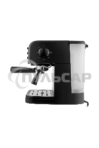 Кофеварка рожковая Maunfeld MF-734BK черный, исп. кофе - молотый/чалды, 1.5 л, 850 Вт, 15 бар