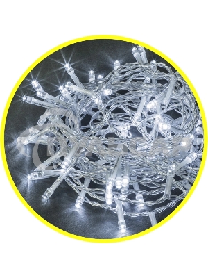 Гирлянда Navigator NGF-S01-100CW-5-6.5m-230-C8-TR-IP20