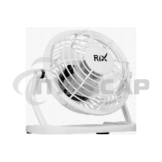 Вентилятор настольный Rix RDF-1500USB черный