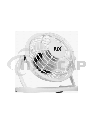 Вентилятор настольный Rix RDF-1500USB черный