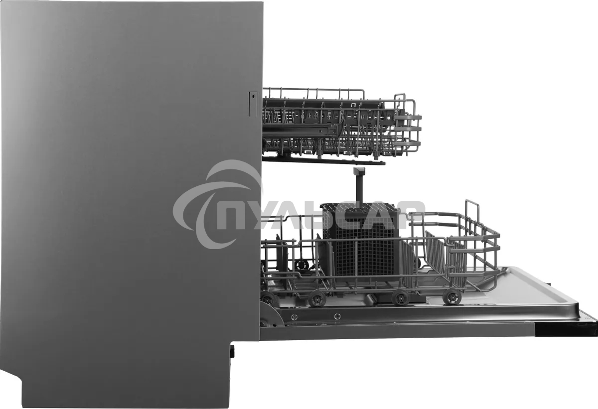 Встраиваемая посудомоечная машина Hyundai HBD 645, нержавеющая сталь, 59.8 см, 13 компл., 49 дБ, класс A++