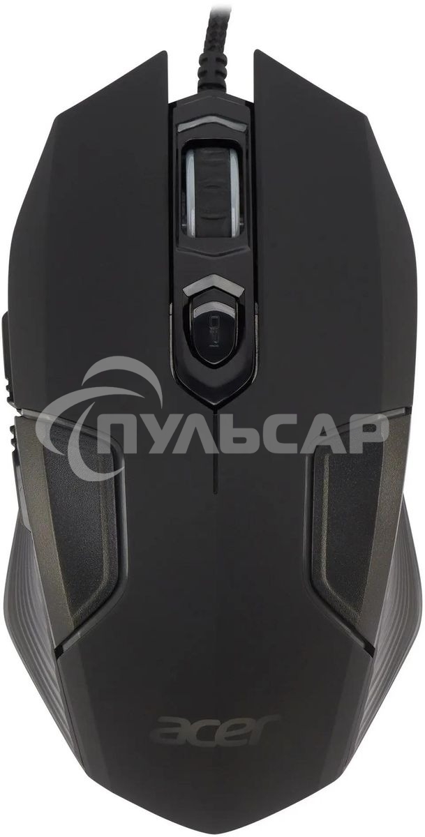 Мышь проводная Acer OMW170 черный, 3200 dpi, USB, кнопки - 6