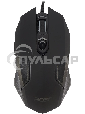 Мышь проводная Acer OMW170 черный, 3200 dpi, USB, кнопки - 6