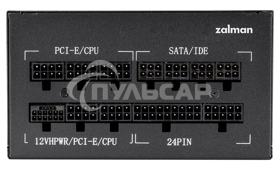 Блок питания Zalman TeraMax II 850W Retai (ZM850-TMX2), 850Вт, 80 PLUS Gold, 120мм, модульный, черный