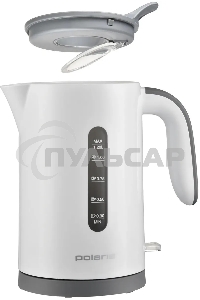 Чайник электрический Polaris PWK 1220C Water Way Pro 1.2л. 2200Вт белый корпус: пластик (PWK 1220C)