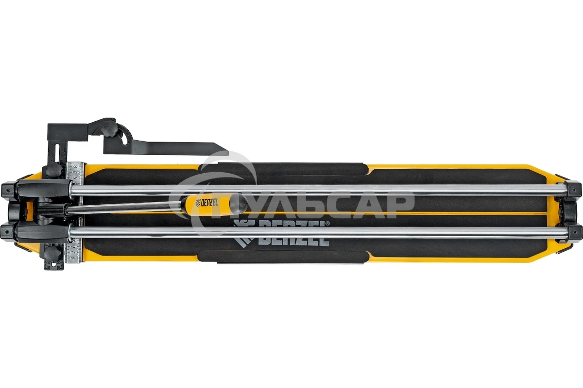 Плиткорез 800х14мм, цельнометал. напр., каретка на подш., стальная станина, рукоятка-пенал Denzel