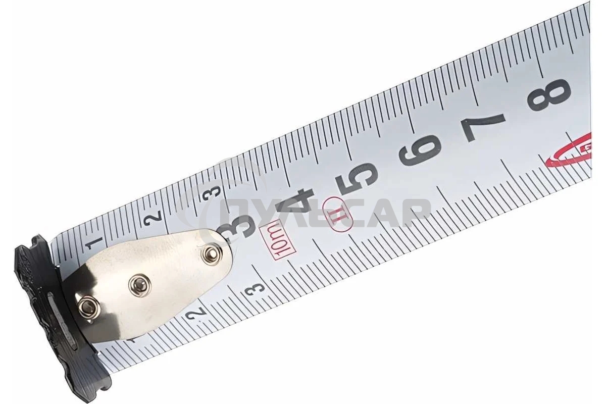 Рулетка GROSS 31126''doppelhaken'' 10м x 25мм двухсторонний зацеп нейлон двуст. шкала автоматич