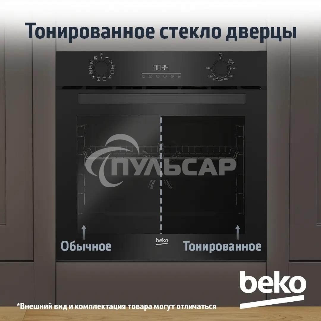 Электрический духовой шкаф Beko BBIM18300SG, черный