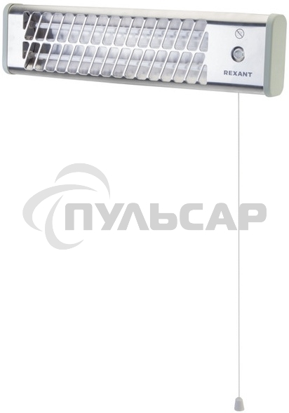 Обогреватель инфракрасный панельный Rexant 60-0059, серый, кварцевый, 1500 Вт, 20 м2, 3 режима обогрева