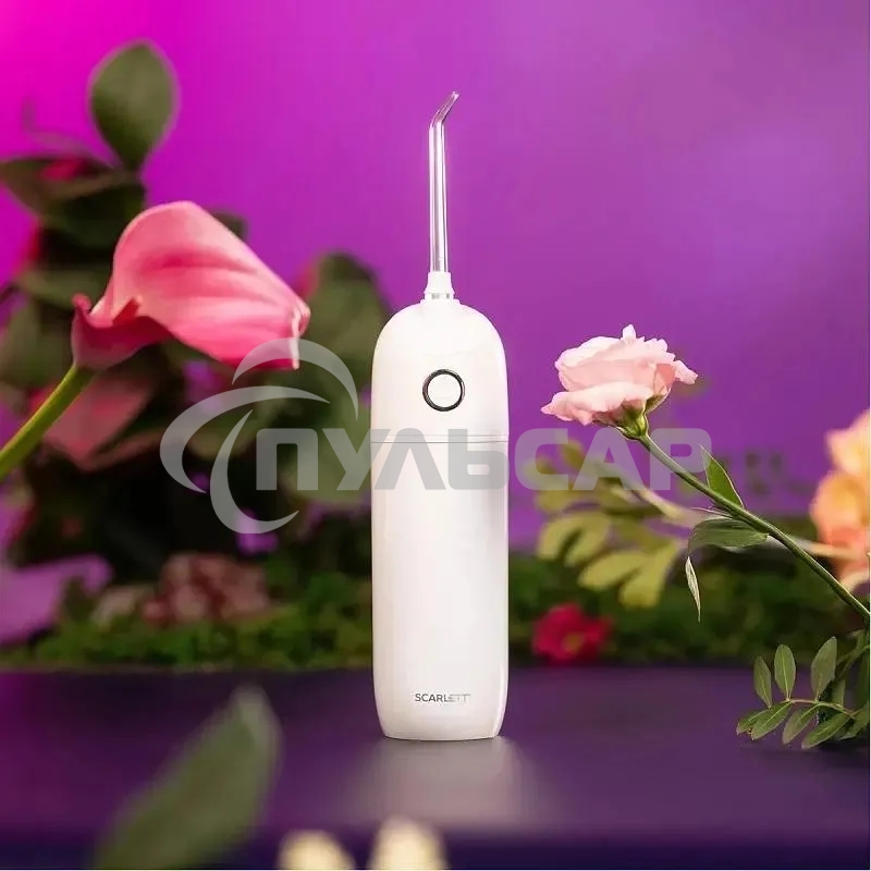 Ирригатор Scarlett SC-WF03 портатив. белый