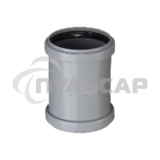 Муфта PP-H ремонтная серая HT HTU Дн 32 б/нап в/к Ostendorf (110500)