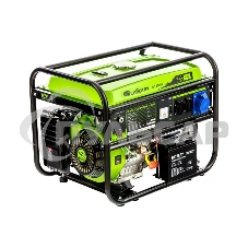 Электрогенератор бензиновый СИБРТЕХ БС-8000Э, 6.6 кВт, 95 дБ, 79.5 кг