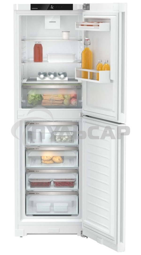 Холодильник Liebherr CND 5204-22 001 белый двухкамерный 185/123л морозилка снизу