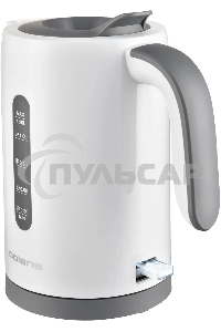 Чайник электрический Polaris PWK 1220C Water Way Pro 1.2л. 2200Вт белый корпус: пластик (PWK 1220C)